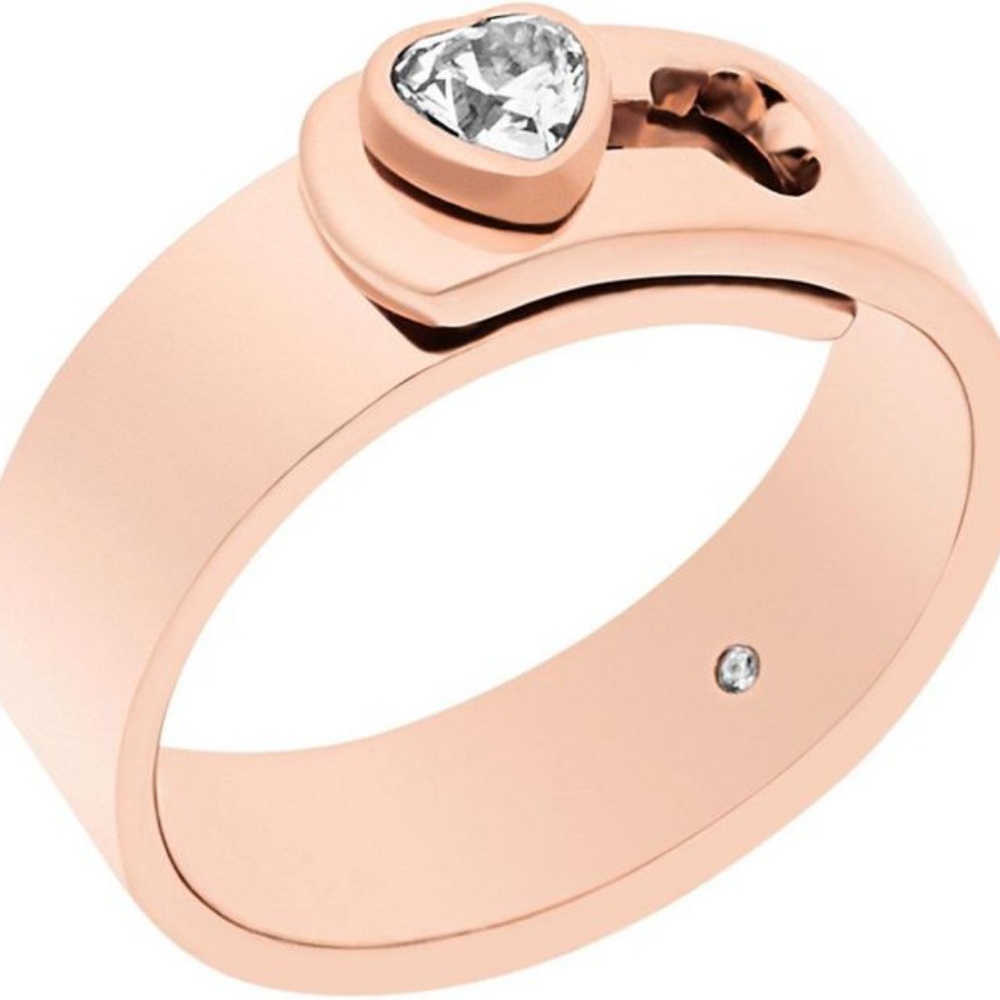 NWT Michael Kors Modern Brilliance Heart Ring